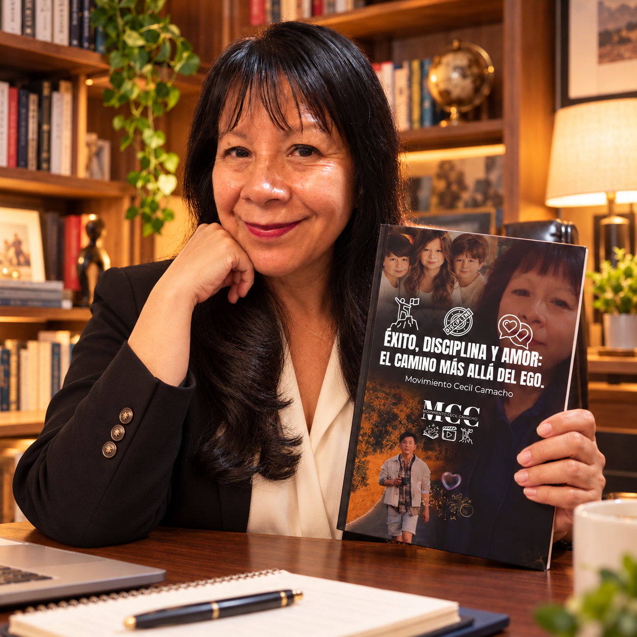Portada del libro Éxito, Disciplina y Amor de Cecil Camacho